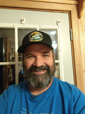Gord wearing the FAFO Fish Around and Find Out snapback