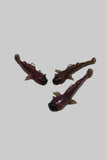G.E.T Gobies pre-rigged soft plastics in Mating Purple, 3-pack