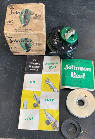 Vintage The Johnson Reel Model 80