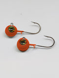 Proven Producer Eyeball Jigs - Hot Orange