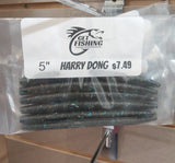 Harry Dong 5 inch soft plastic stick bait - Blue Gill, 6 pack