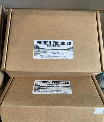 Proven Producer Musky/Pike Mystery Box - over $100 of Ontario-made musky and pike baits