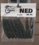 The Ned soft plastic Ned rig bait - Blue Gill, 8 pack